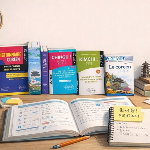 Quels livres pour apprendre le coréen en autodidacte ?