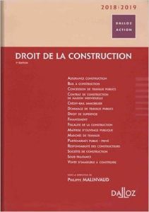 Droit de la construction (Philippe Malinvaud)