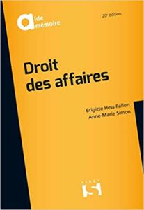 Droit des affaires (Brigitte Hess-Fallon, Anne-Marie Simon)