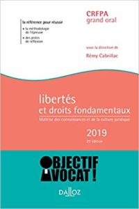 Libertés et droits fondamentaux - Maîtrise des connaissances et de la culture juridique (Rémy Cabrillac)