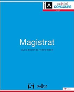 Magistrat. Catégorie A (Frédéric Debove)