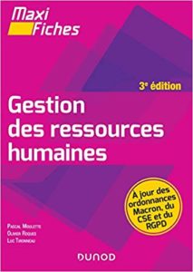 Maxi Fiches - Gestion des ressources humaines (Pascal Moulette, Olivier Roques, Luc Tironneau)