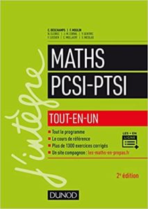 Maths PCSI-PTSI - Tout-en-un (Claude Deschamps, François Moulin)