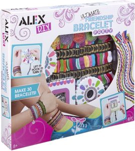 Alex – Loisirs Créatifs – Kit de bracelets brésiliens à tisser Alex