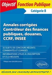Annales corrigées – Contrôleur des finances publiques douanes CCRF INSEE Ainati Rose Marie Blanc Philippe Blanc Denise Blanc Bernard