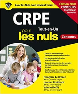 CRPE Tout en Un pour les Nuls Laurent Breitbach Valérie Fieffé Françoise Le Brozec