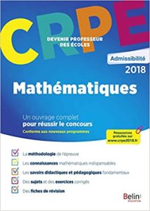 CRPE admissibilité Mathématiques Nadia Clinquart