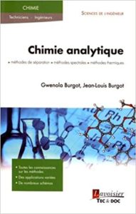 Chimie analytique méthodes de séparation méthodes spectrales et méthodes thermiques Gwenola Burgot Jean Louis Burgot