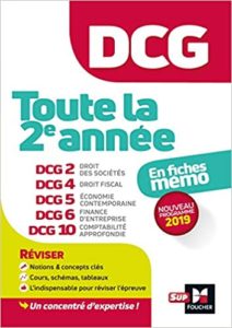 DCG Toute la 2è année du DCG 2 4 6 10 en fiches Françoise Rouaix