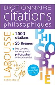 Dictionnaire des citations philosophiques Collectif