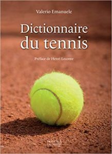 Dictionnaire du tennis Valerio Emanuele