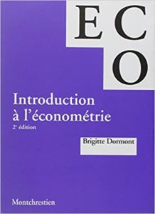 Introduction à l’économétrie Brigitte Dormont