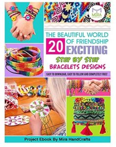 Kit premium de création de bracelets d’amitié Mira Handcrafts