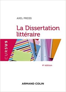La dissertation littéraire Axel Preiss