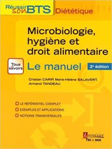 Microbiologie hygiène et droit alimentaire Cristian Carip Marie Hélène Salavert Armand Tandeau