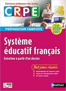 Système éducatif français – Oral – Préparation complète – CRPE Alain Corneloup