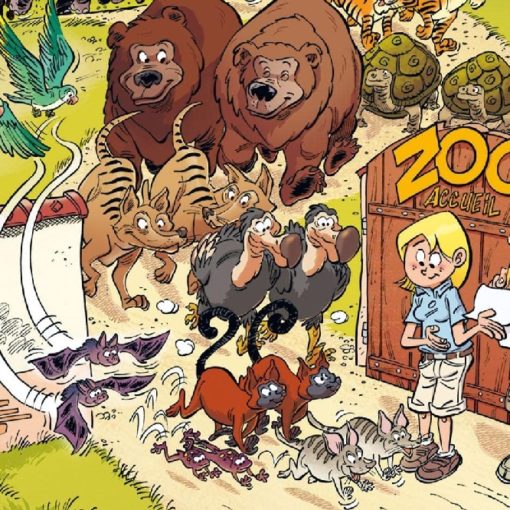 Le Zoo des animaux disparus : liste des albums dans l’ordre