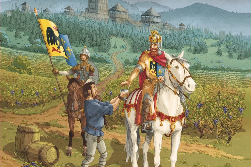 Charlemagne Liste de 9 BD