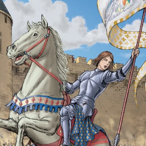 Jeanne d'Arc - Liste de 8 BD