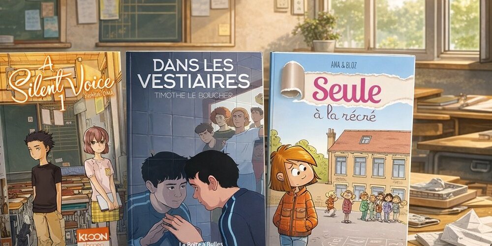 Quelles BD pour parler de harcèlement scolaire ?