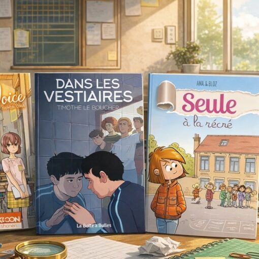 Quelles BD pour parler de harcèlement scolaire ?