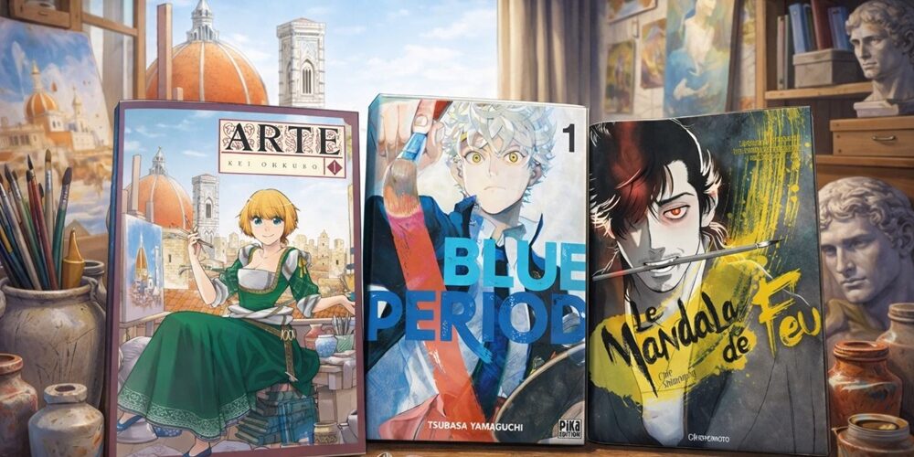 Quels sont les meilleurs mangas autour de la peinture ?