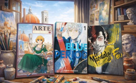 Quels sont les meilleurs mangas autour de la peinture ?