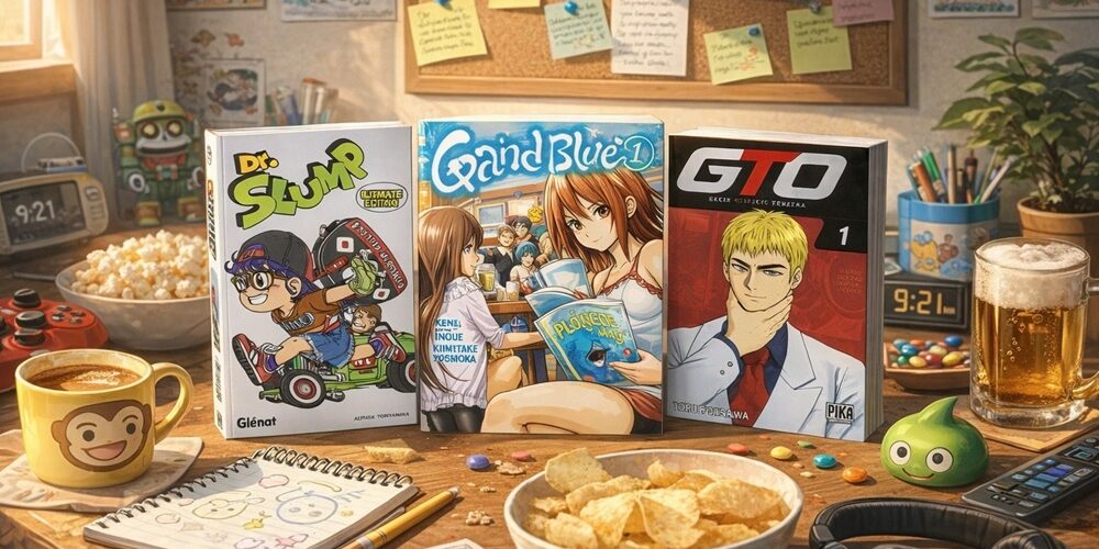 Quels sont les mangas les plus drôles pour se changer les idées ?