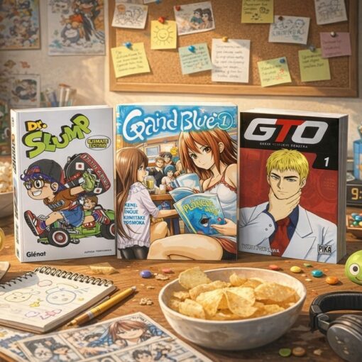 Quels sont les mangas les plus drôles pour se changer les idées ?