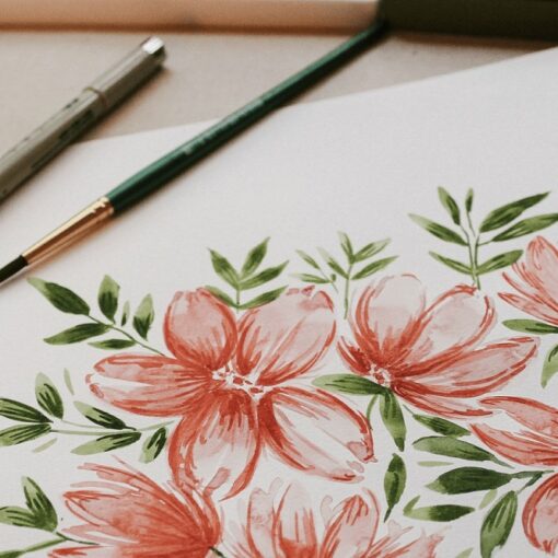 5 livres pour apprendre à dessiner des fleurs