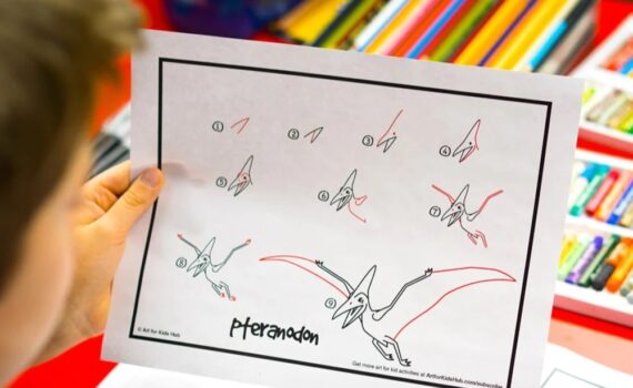 5 super livres pour apprendre à dessiner les dinosaures
