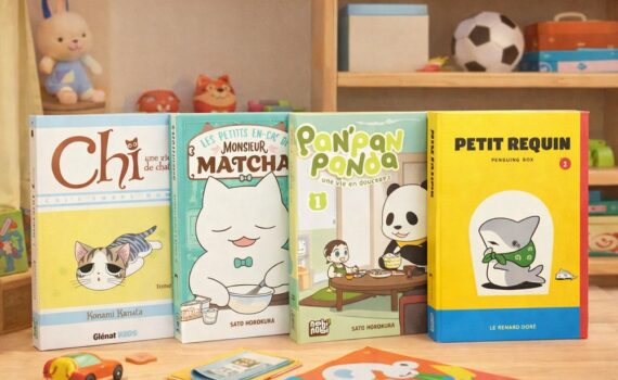 Quels mangas pour un·e enfant de 5 ou 6 ans ?