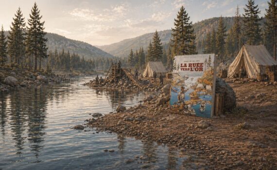 Que lire sur la ruée vers l'or en Californie ?